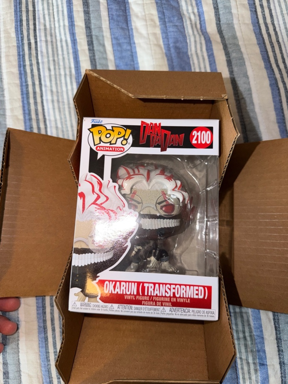 Funko Pop! Animation Okarun (Transformed) - White & Red